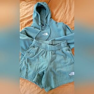 2 piece sweat suit short